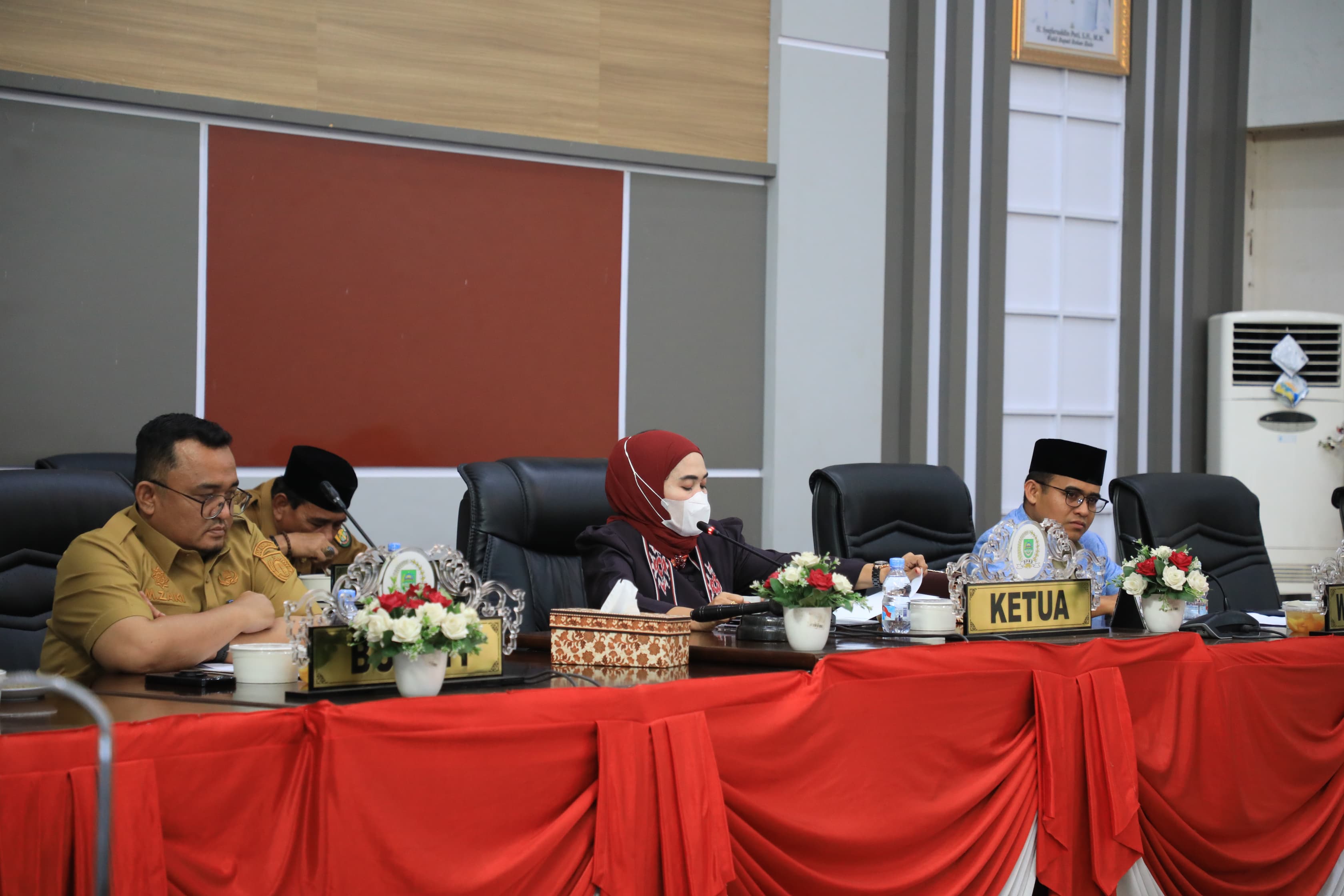 Pemkab Rohul Bahas Ranperda Pembentukan Produk Hukum Daerah