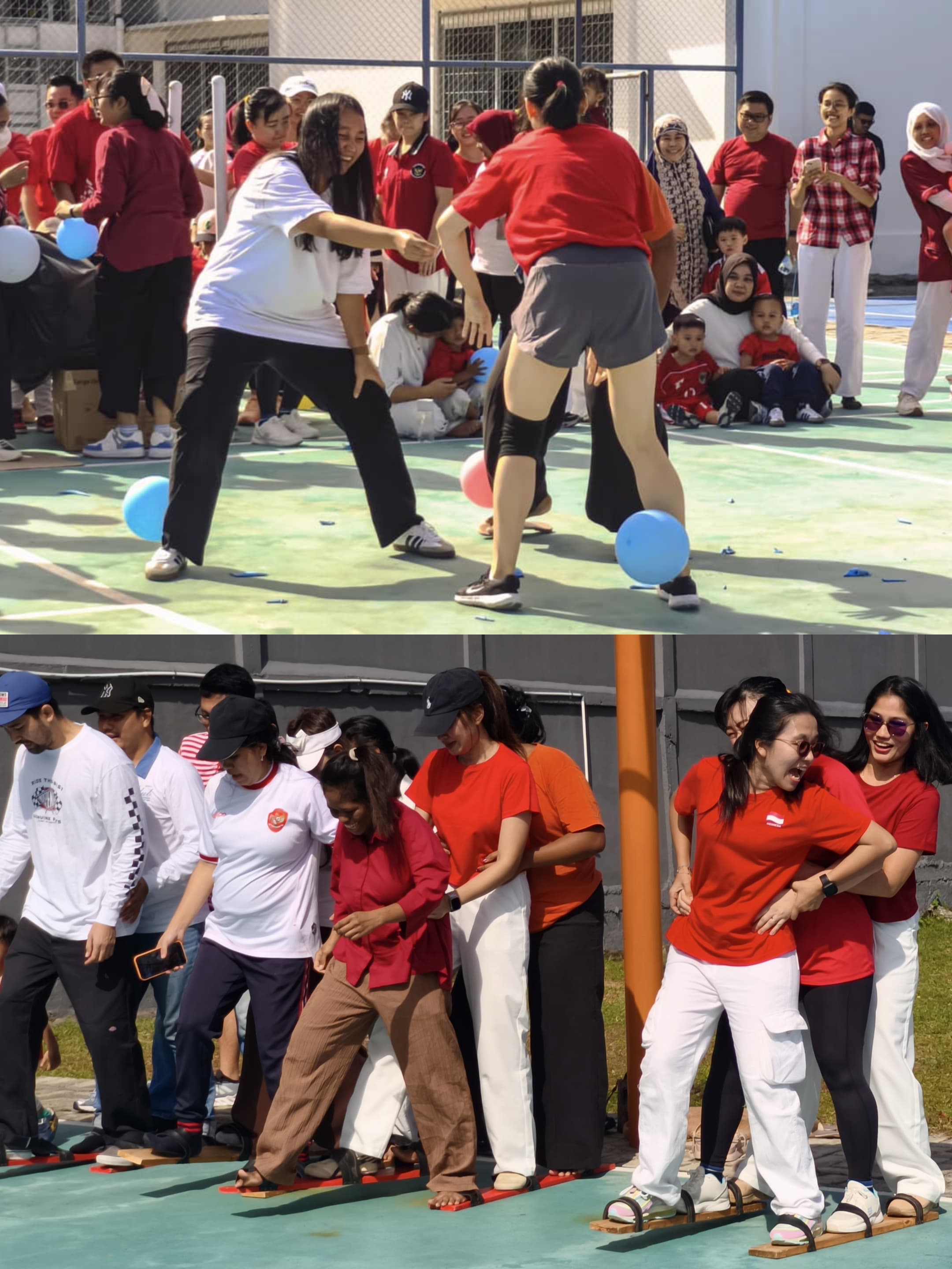 Keseruan Lomba Kebersamaan Picket Fence Preschool: Siswa Tunjukkan Semangat dan Sportivitas