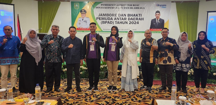 Kadispora Riau Buka Jambore dan Bakti Pemuda Antar-Daerah