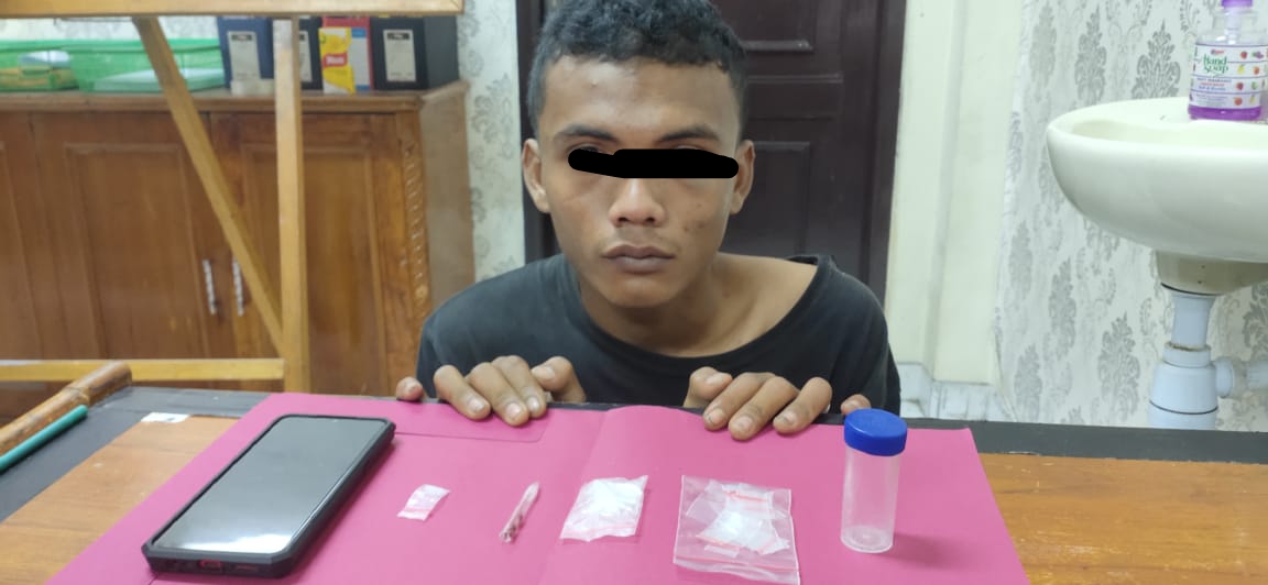 Diduga Pengedar Narkoba, Polres Siak Tangkap Seorang Pemuda
