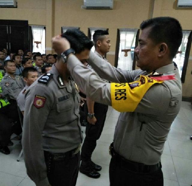 Hadapi Pilgubri, 238 Personel Polres Dumai Ikuti Latihan Operasi Pengamanan