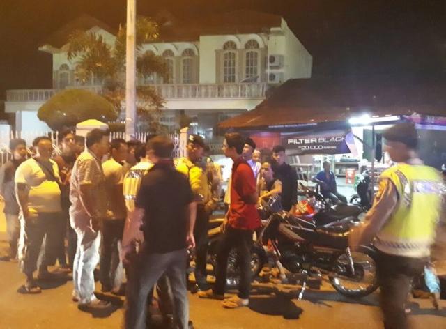 Redam Keributan, Polisi Bubarkan Kelompok Remaja di Jalan A Yani