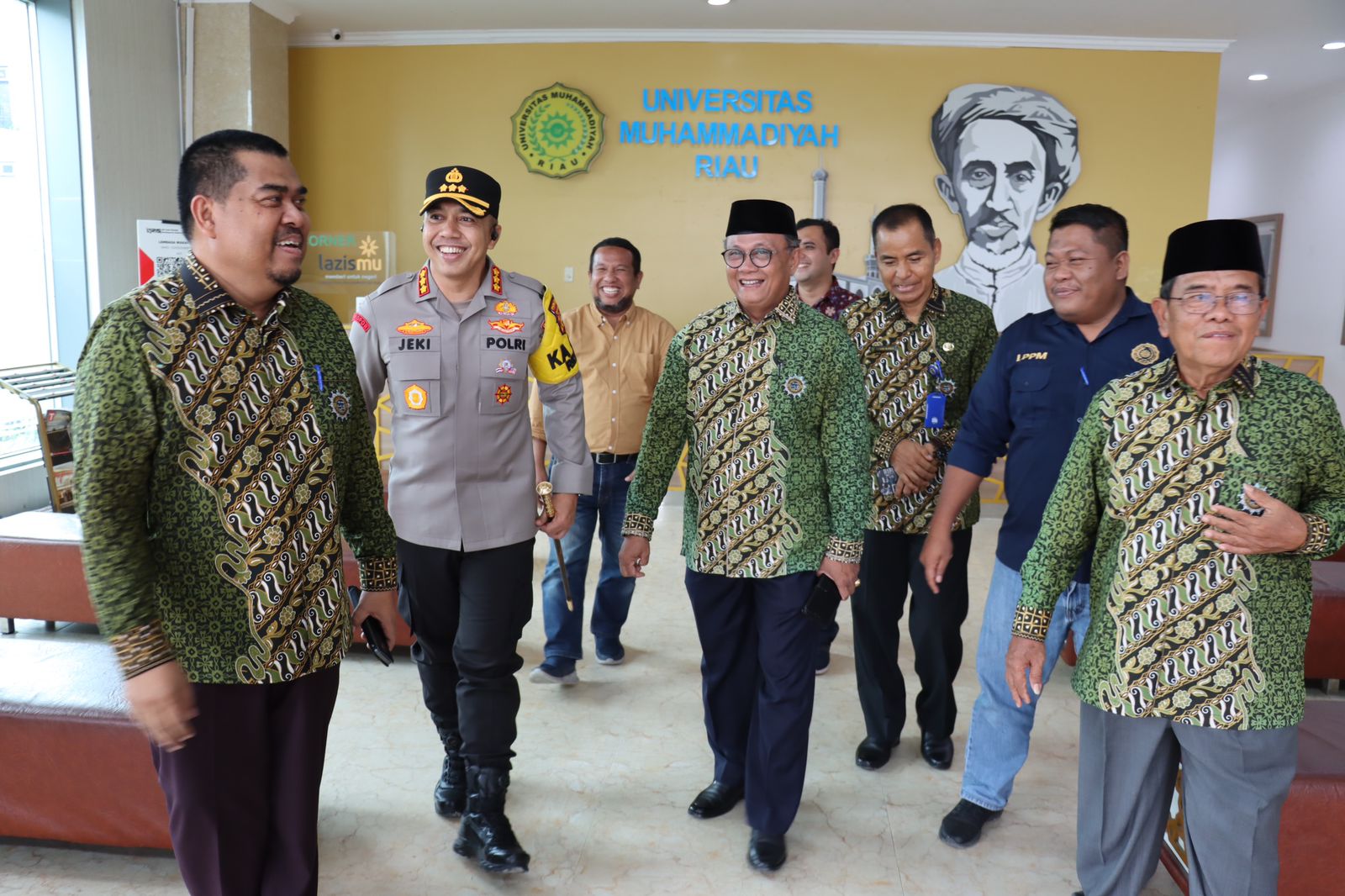 Polresta Pekanbaru Sambangi PW Muhammadiyah Riau Guna Ciptakan Situasi Aman Menjelang Pemilu