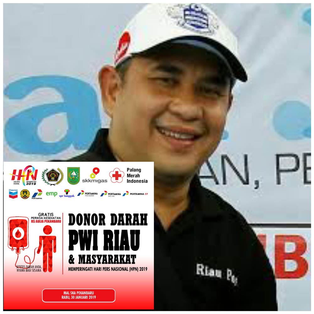 Ditaja Besok Pagi, Ayo Hadiri Donor Darah PWI Riau!