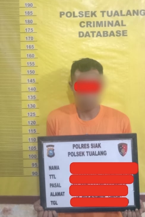 Tiga Anak Jadi Korban, Polsek Tualang Ringkus Pelaku Pencabulan Anak  Di Bawah Umur
