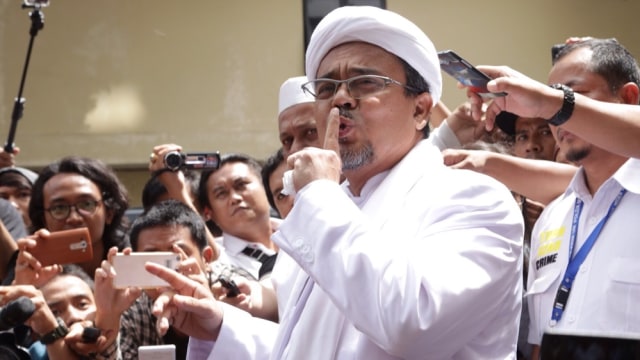 FPI: Habib Rizieq No Comment Soal Prabowo