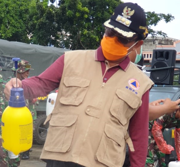 Pasar di Inhil Tetap Terbuka Buat Masyarakat, Bupati Imbau Pedagang Sediakan Tempat Cuci Tangan