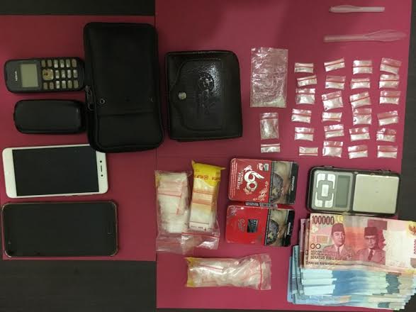 Polres Meranti Bekuk Empat Pemuda Terlibat Narkoba