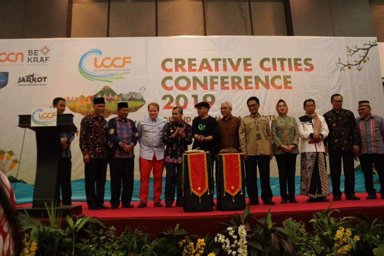 ICCF 2019 Menginspirasi, Alfedri: Majukan Ekraf Upaya Berkelanjutan