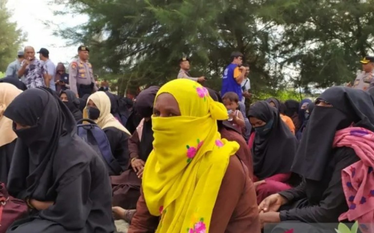 Lagi-lagi Pengungsi Rohingya Terdampar di Aceh