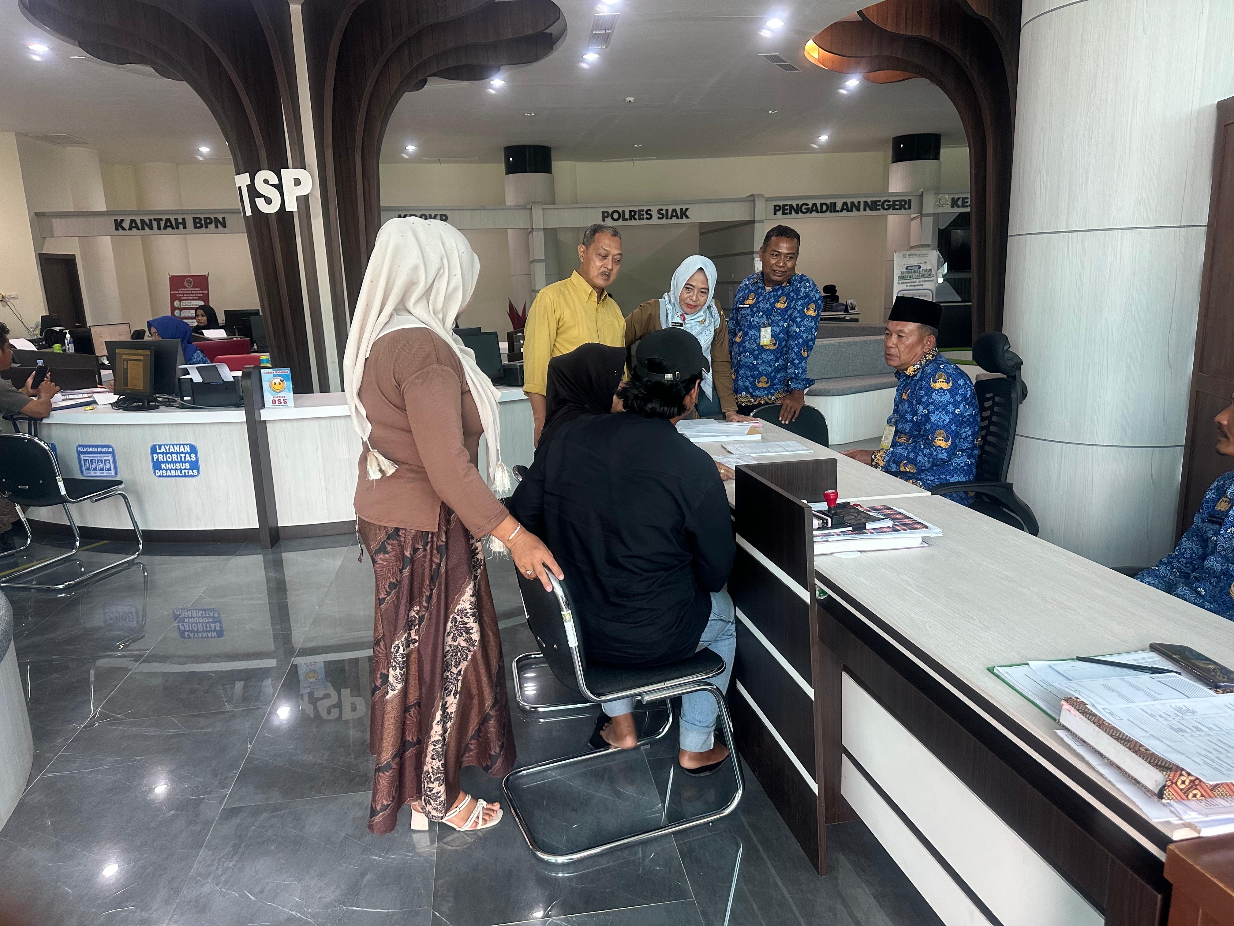 Disdukcapil Siak Kini Berkantor di MPP