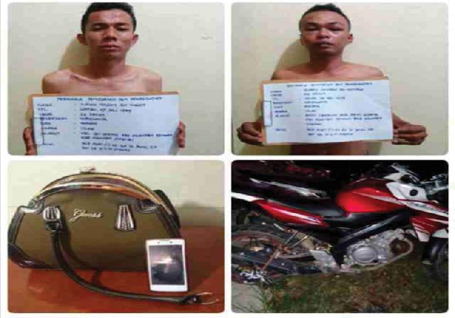 Dua Pelaku Jambret Ditangkap Massa