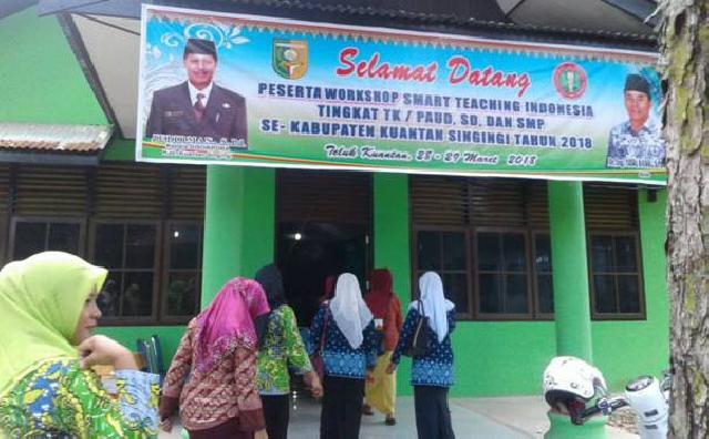 Disdikpora Kuansing Taja Workshop Smart Teaching Indonesia