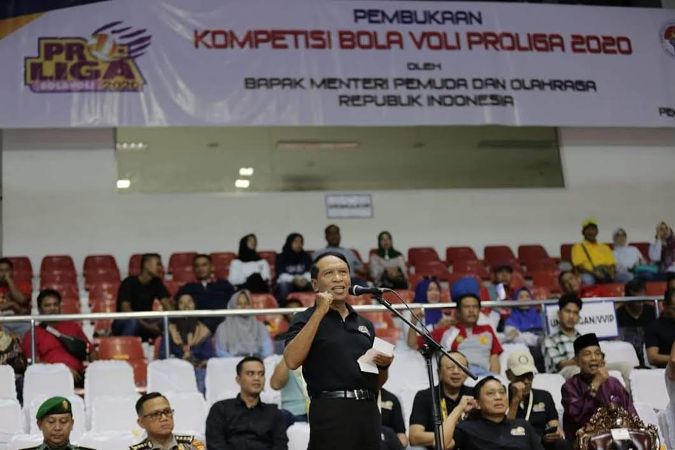 Menpora Resmi Buka Proliga 2020 Pekanbaru