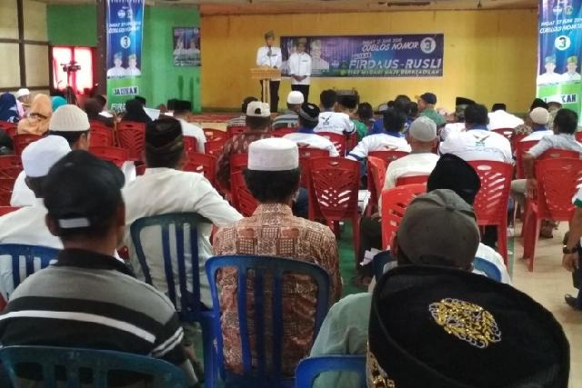 PPP Optimis Firdaus - Rusli Menang di Inhil, Target 35 Persen Suara