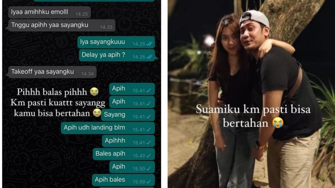 Istri Pramugara Kecelakaan Sriwijaya Air SJ182 Bagikan Chat Terakhir