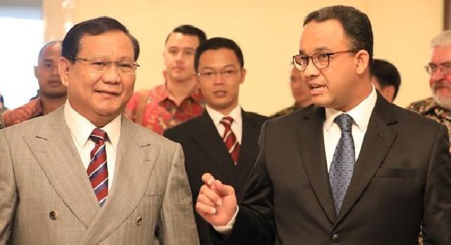 Akun Twitter Gerindra Posting Foto Prabowo-Anies, Warganet: Capres-Cawapres Idaman