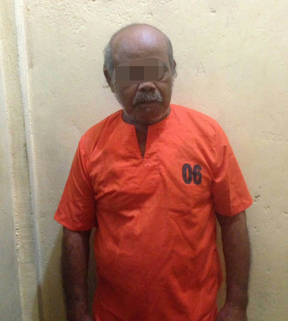 Biadab, Ini Dia Kakek Bejat Pelaku Pencabulan Bocah Berulang Kali di Tapung 