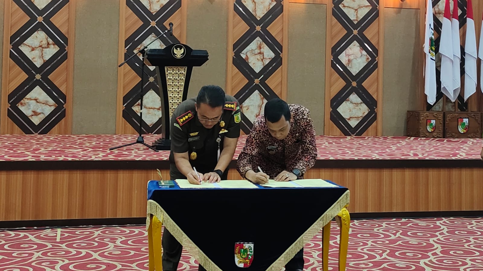 Pemko dan Kejari Pekanbaru Kembali Teken MoU