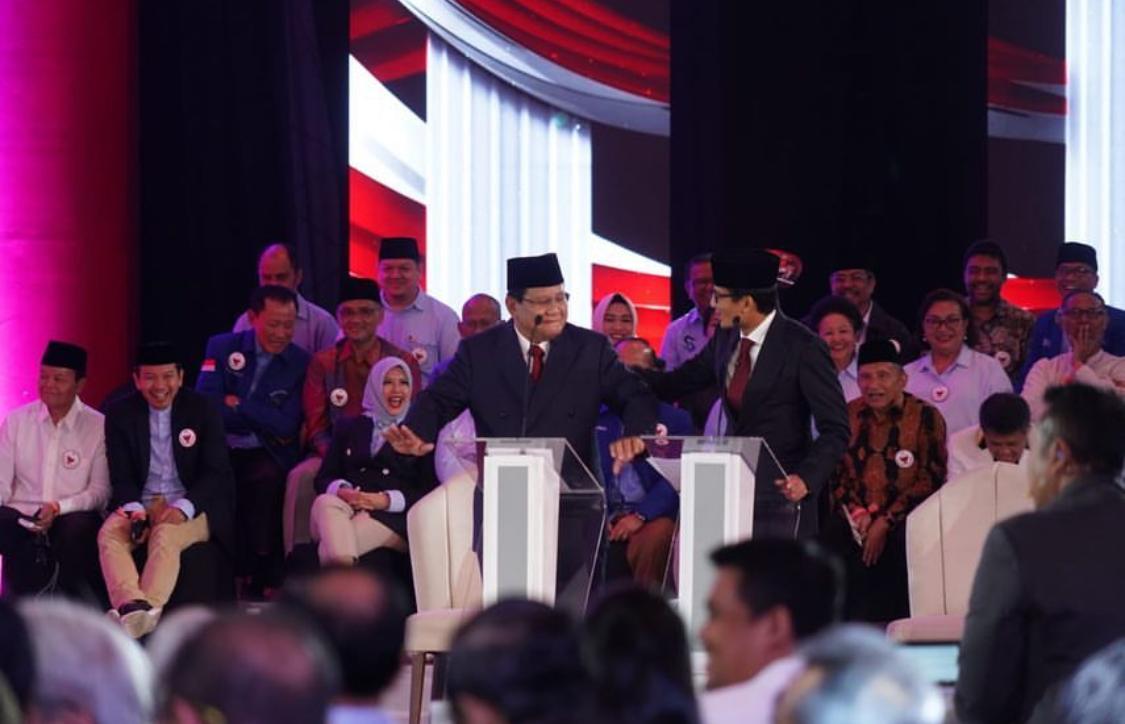 Debat Perdana Pilpres Bawa Angin Segar untuk Prabowo-Sandi