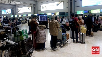 Puncak Arus Mudik di Bandara Soetta Diprediksi Hari Ini, Antrean Mengular di Sejumlah Terminal