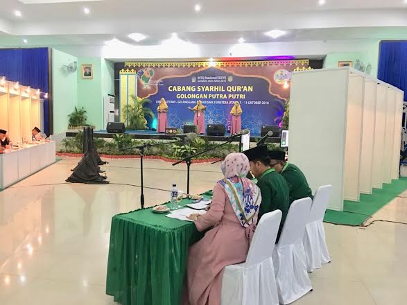 Riau Loloskan 10 Nomor Final pada MTQ Nasional ke-27 di Medan