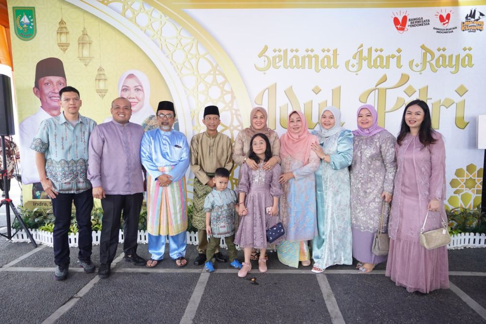 Pj Sekda Indra Gelar Open House Idulfitri 1445 H