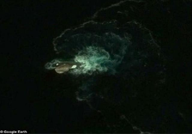 Penampakan Kraken Di Google Earth