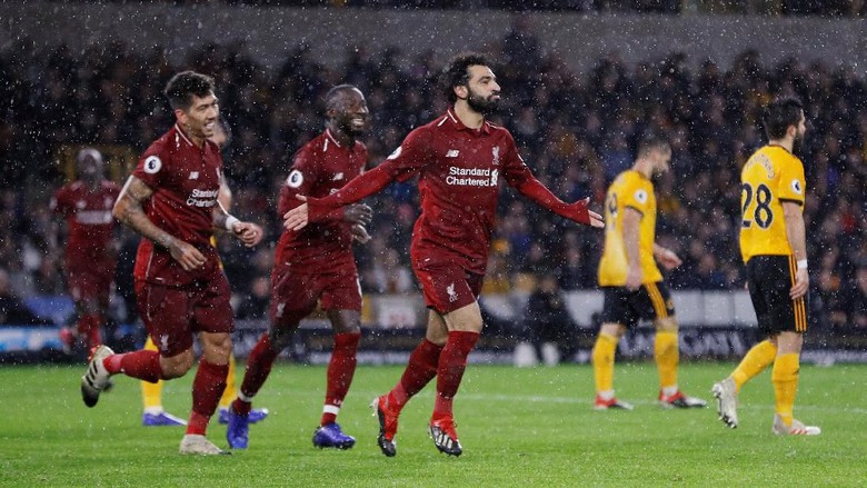 Bekuk Wolverhampton, Liverpool Kokoh di Puncak Klasemen