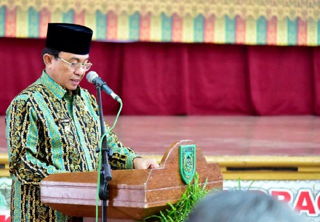 Bupati Inhil Komit Lakukan Pencegahan Tindak Pidana Korupsi Terhadap Seluruh Jajaran