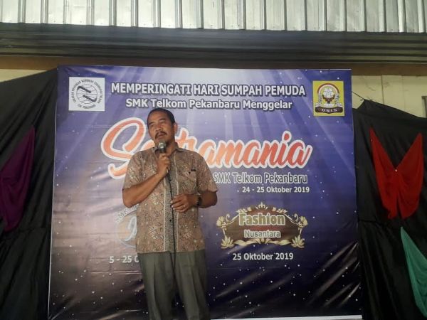 Sastramania Festival Literasi Ajang Salurkan Kreativitas Siswa SMK Telkom Pekanbaru