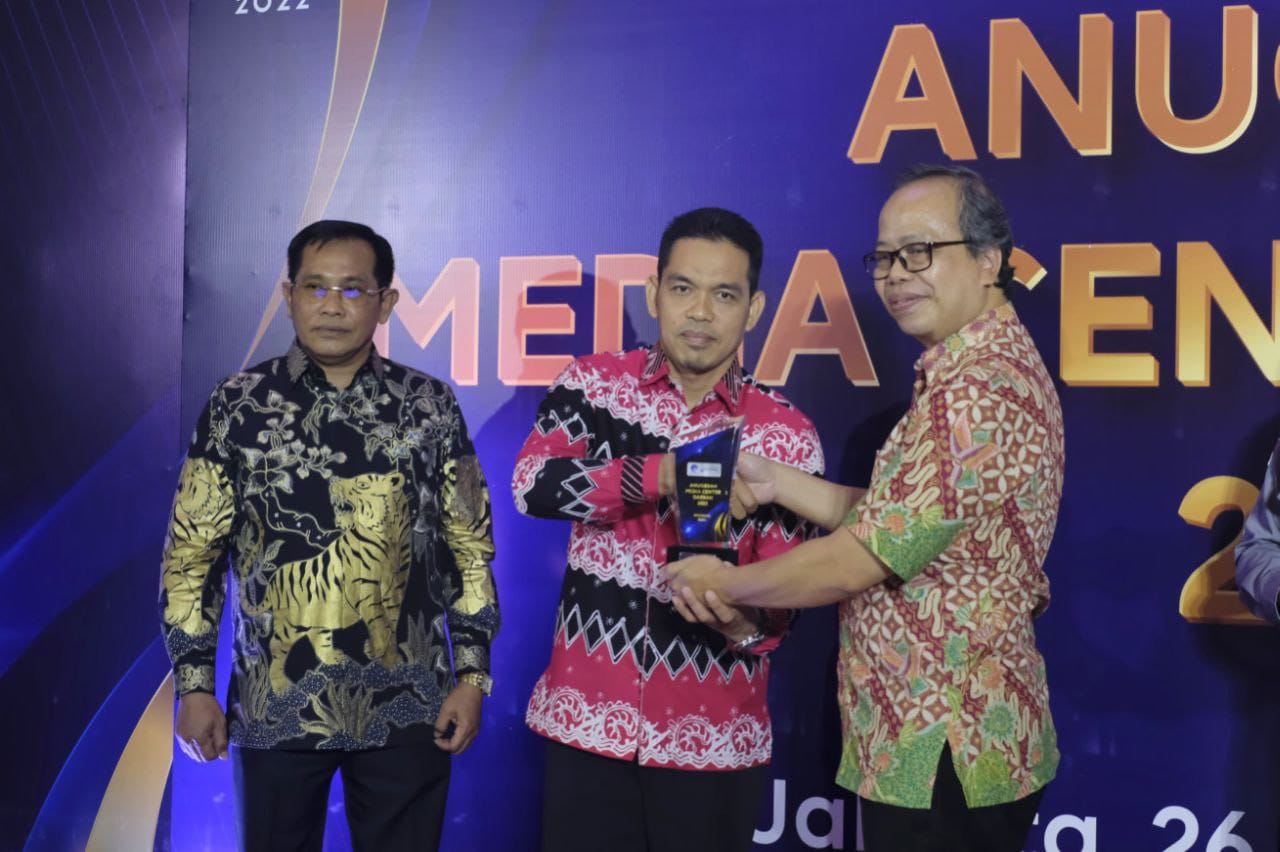 Gubri Apresiasi Media Center Riau Raih Penghargaan dari Kementerian Kominfo