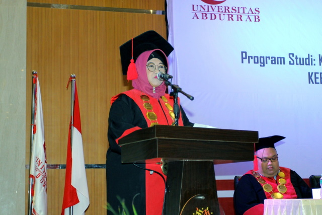 Sumbang Ribuan Tenaga Kesehatan, Universitas Abdurrab Kembali Wisuda Lulusan D3