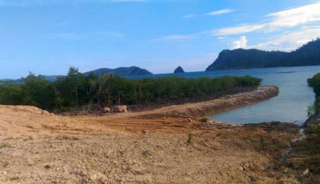 3 Hektare Kawasan Wisata Pulau Mandeh Rusak Parah