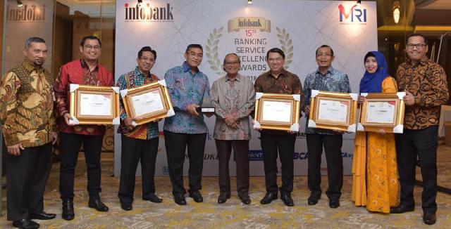 Sabet 5 Kategori, Bank Riau Kepri Raih The Best Overall Performance BPD se-Indonesia 2018 