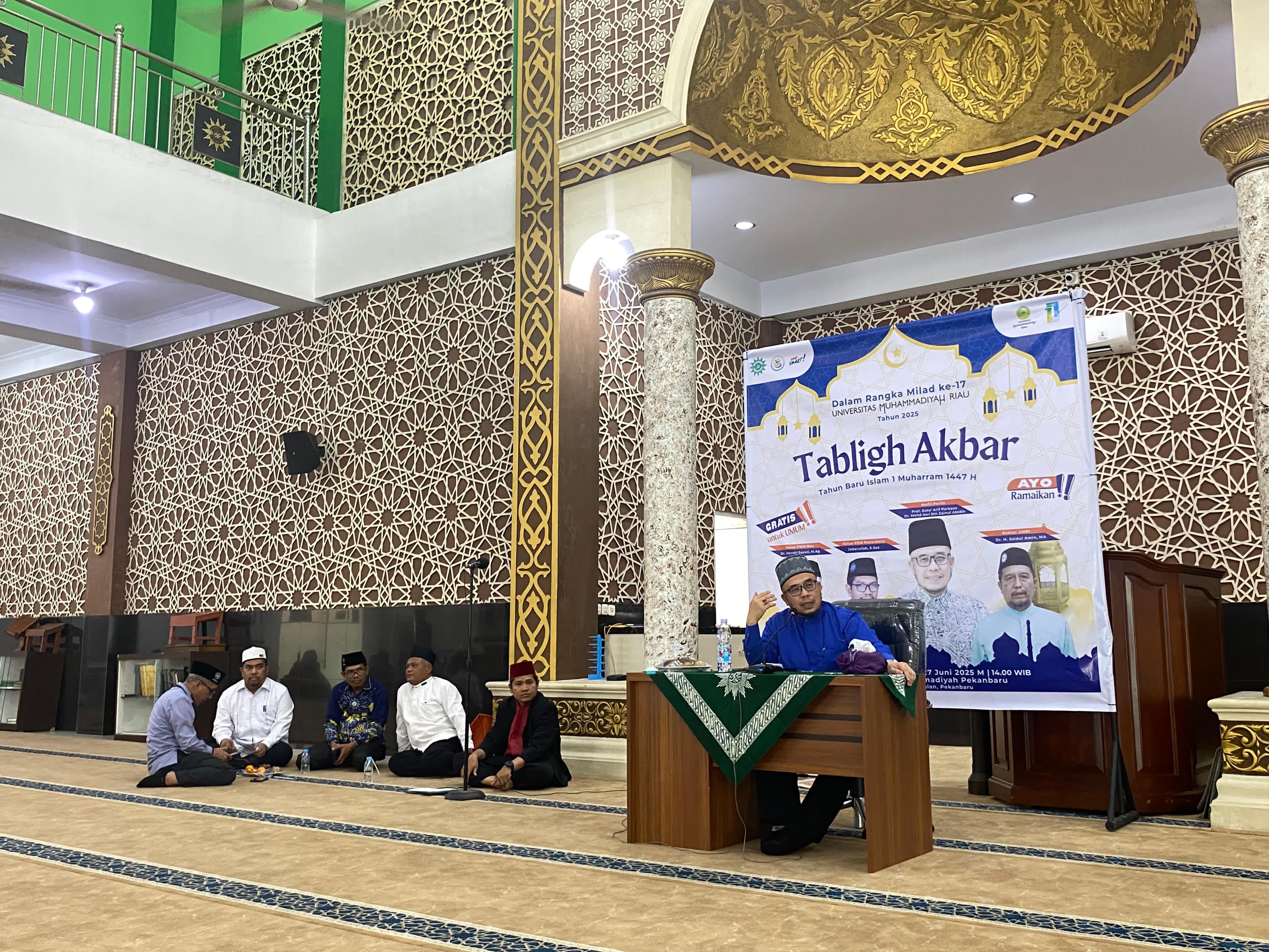 Peringati Tahun Baru Islam 1447 H, PDM Pekanbaru Hadirkan Mufti Perlis Malaysia