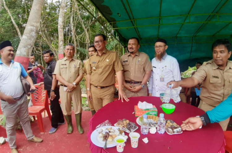 Tinjau Hutan Kota, Bupati Rohil: Ini Indah, Saya Terkesima