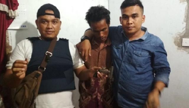 Lakukan KDRT dan Todongkan Pistol, Warga Kampar Diciduk Polisi