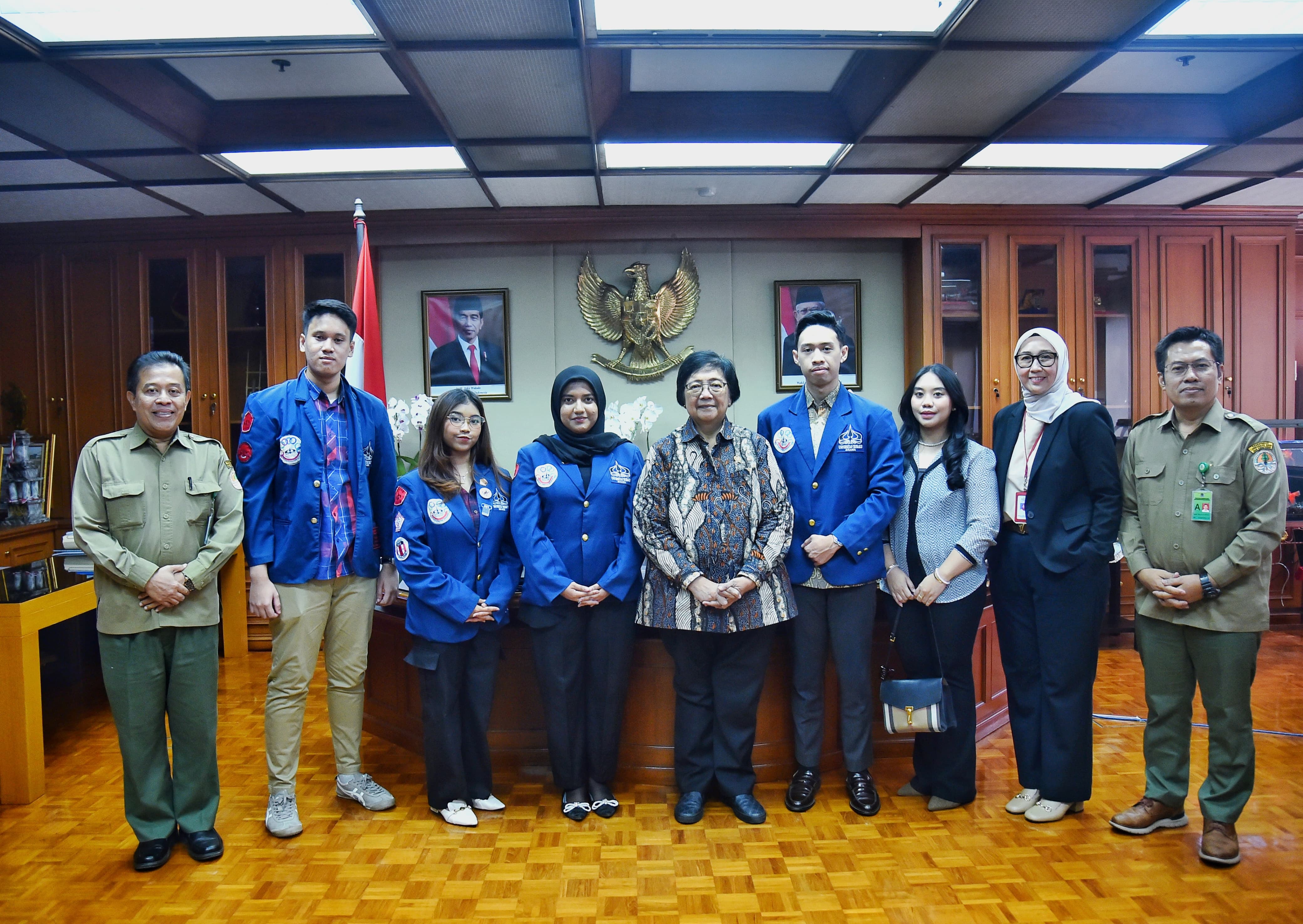 Kompetisi Peradilan Lingkungan Hidup Tingkat Dunia, Menteri LHK Dukung Tim FH Hukum Trisakti