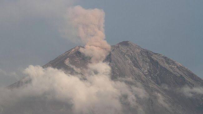 Gunung Semeru Erupsi, Semburkan Abu Vulkanik 600 Meter