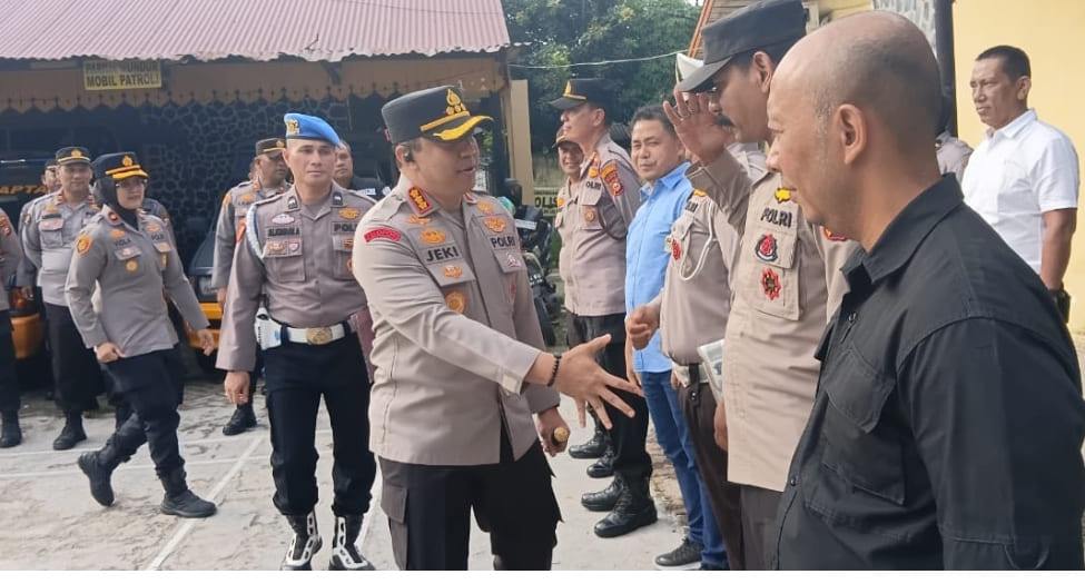 Kapolresta Kombes Jeki Puji Kinerja Kompol Viola: tak Ada Kejadian Menonjol