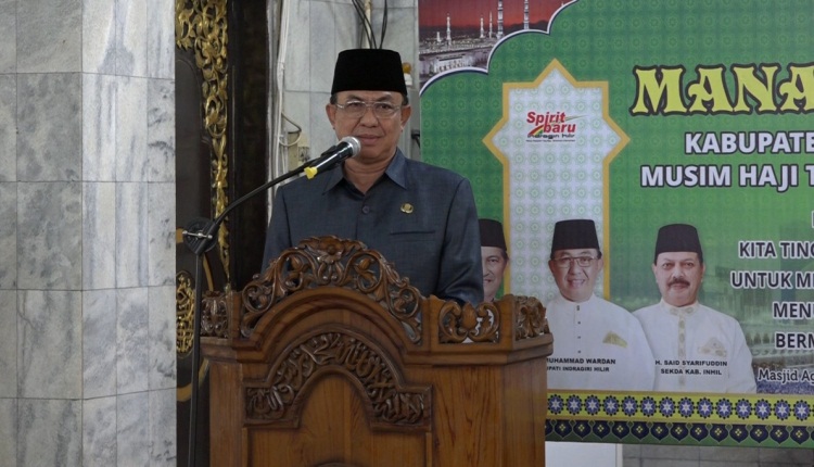 Bupati Wardan Buka Kegiatan Manasik Haji 2019, Diikuti Oleh 564 JCH Asal Inhil