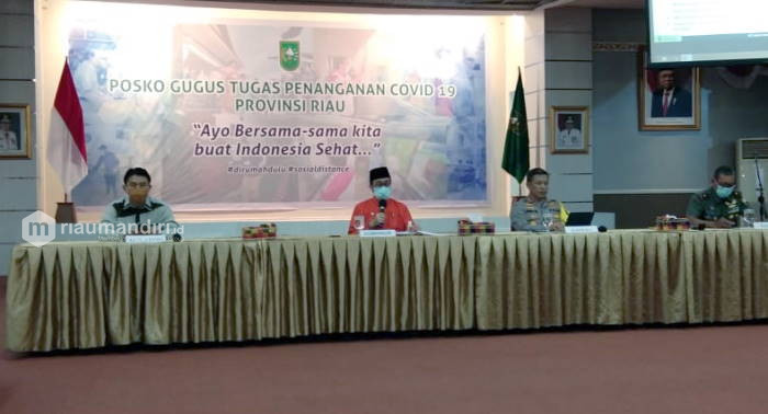 Imbas Corona, Ketua KI Riau Usulkan ke Gubernur Syamsuar Beri Stimulus untuk Wartawan