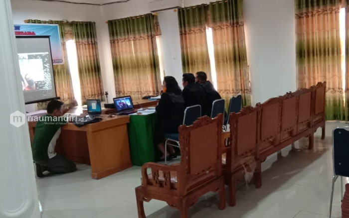 Syamsuari dan Dua Bawahannya Jalani Sidang Korupsi Dana Kerja Sama Media di Setwan Rohil