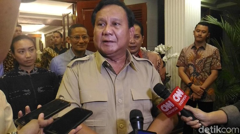 Prabowo Sebut Rupiah Melemah Tanda Ekonomi Lemah