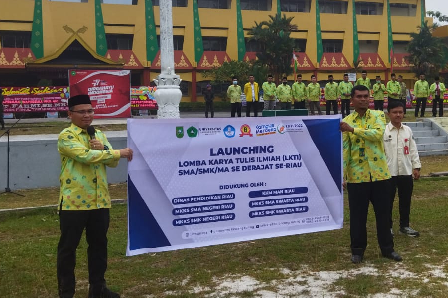 Semarakkan HUT RI, Unilak Luncurkan Lomba Karya Tulis