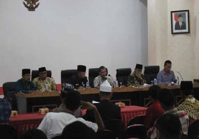 Pemkab Gelar Rapat Penempatan PKL Praja IPDN Kampus Rohil