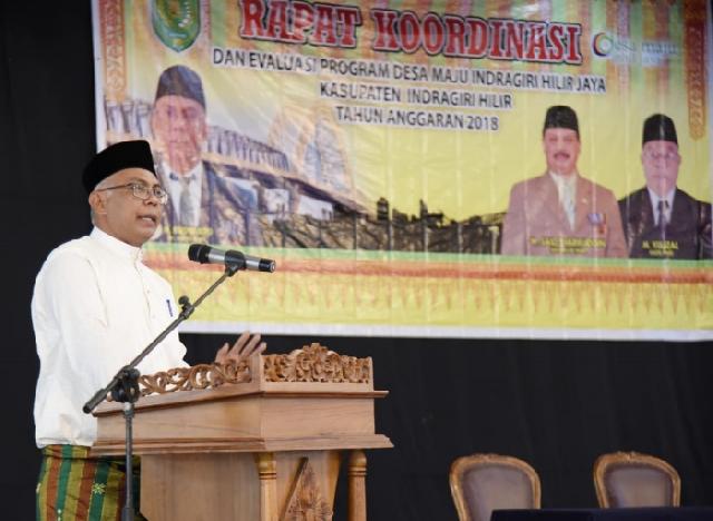 Pjs Bupati Inhil Hadiri Rakor DMIJ Tahun Anggaran 2018