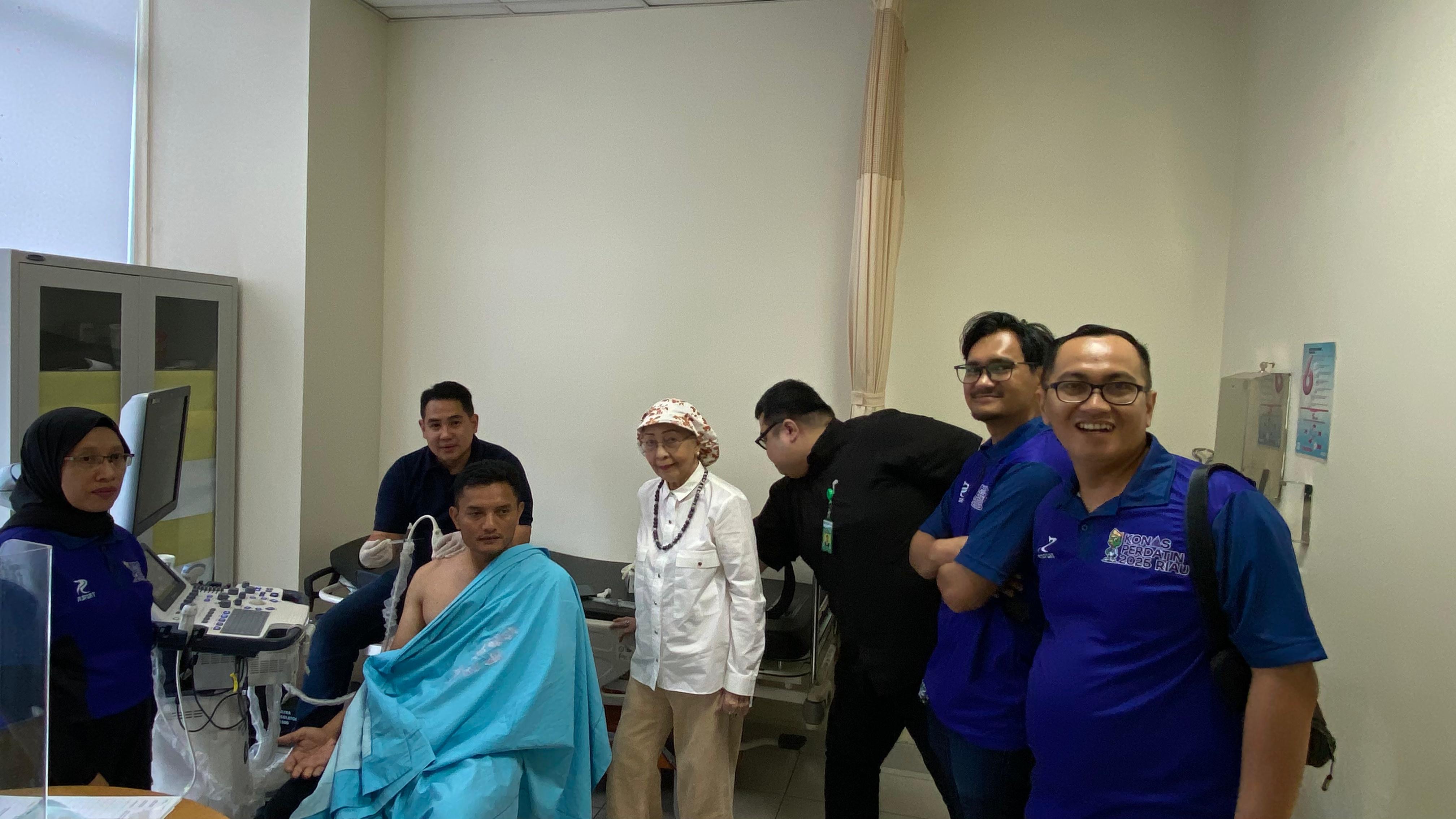 Perdatin Riau Gelar Pemeriksaan Kesehatan: Konsultasi dan Intervensi Nyeri