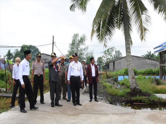 Bupati Tinjau Pembangunan Infrastruktur